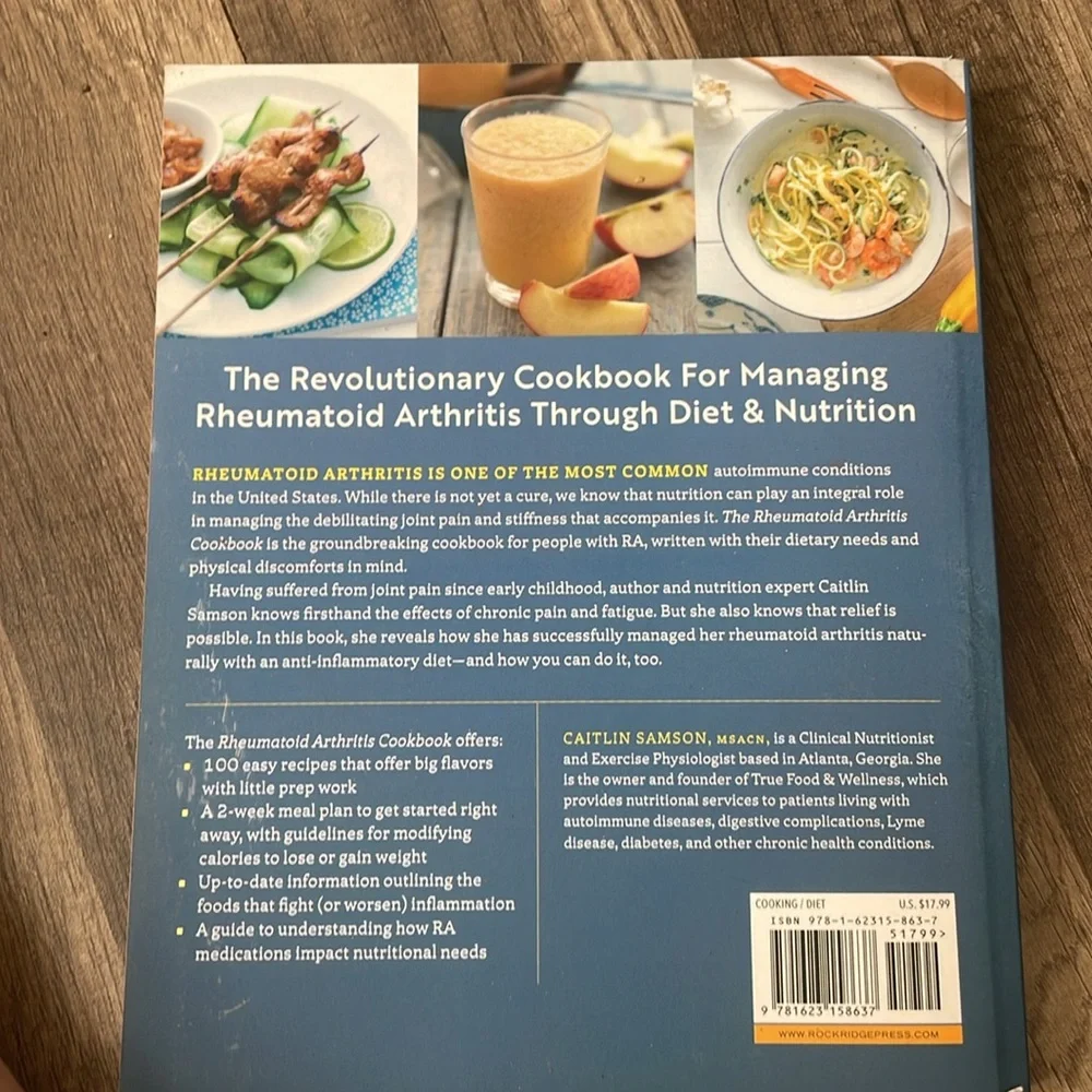 The Rheumatoid Arthritis Cookbook - Picture 2 of 2